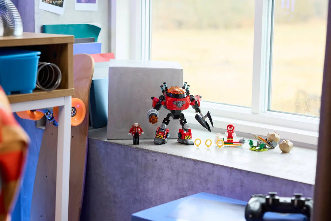 77005 Knuckles Vs Dr Eggman Egg Crusher Mech