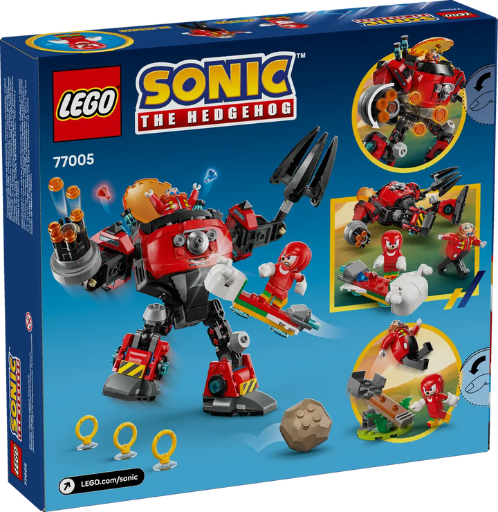 77005 Knuckles Vs Dr Eggman Egg Crusher Mech