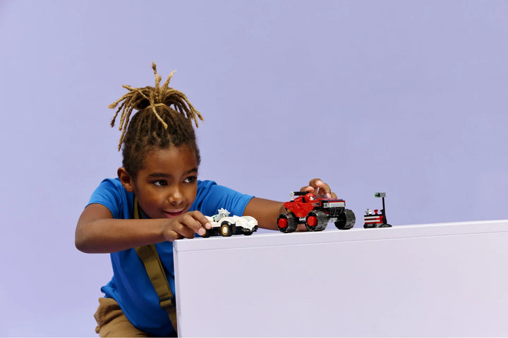 77118 Silver's Car vs. Knuckles' Monster Truck