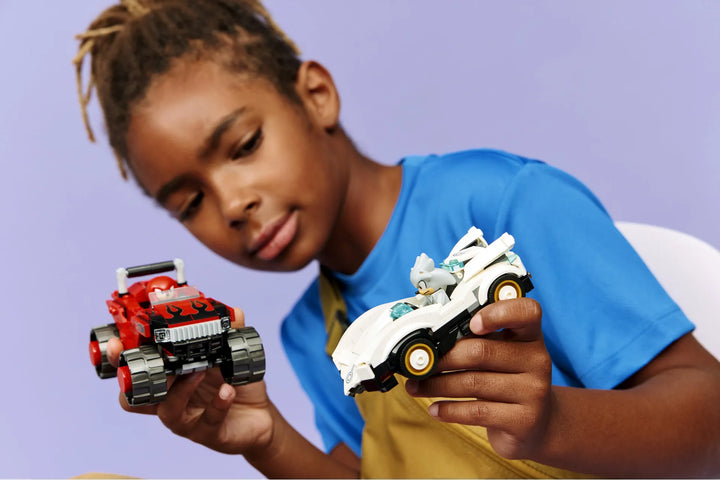 77118 Silver's Car vs. Knuckles' Monster Truck