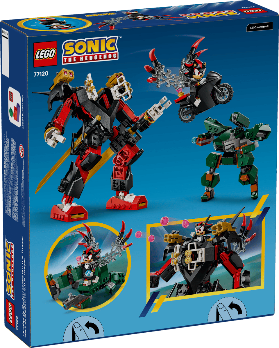 77120 Shadow's Mech vs. G.U.N. Trooper