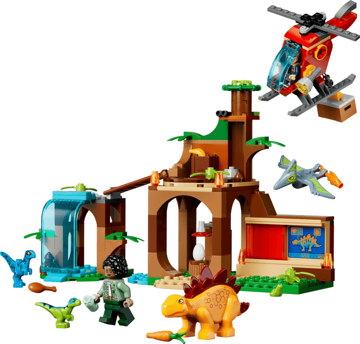 77981 Velociraptor, Stegosaurus & Pteranodon Rescue