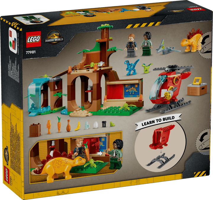 77981 Velociraptor, Stegosaurus & Pteranodon Rescue