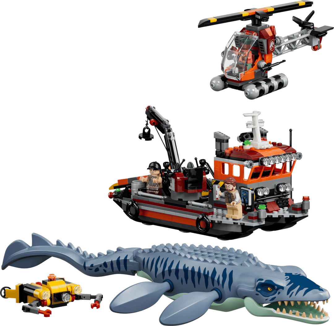 77983 Mosasaurus Dinosaur Boat Attack