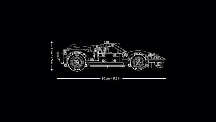 42223 1966 Ford GT40 MKII Race Car