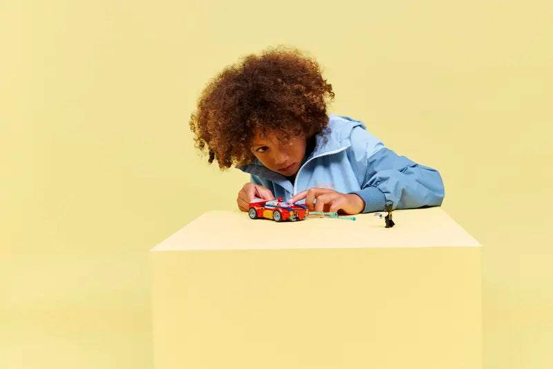 76336 Spider-Man Car vs. Venomized Wolverine