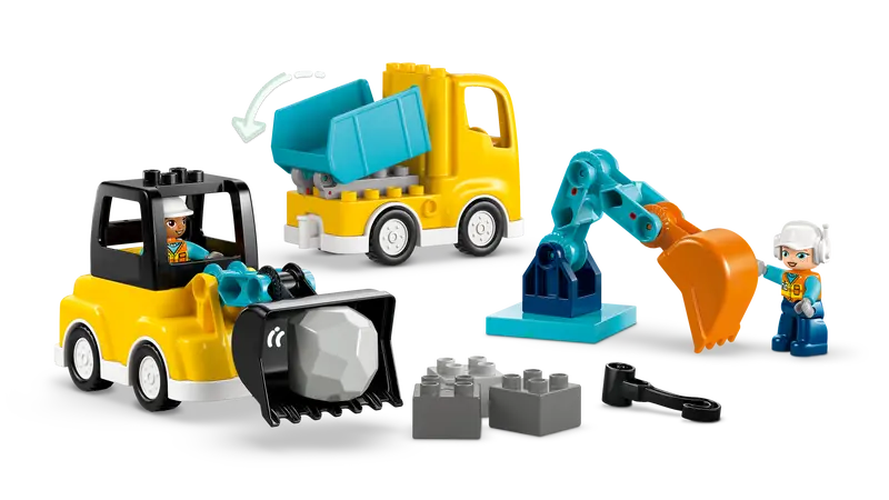 10475 3 in 1 Construction Vehicles
