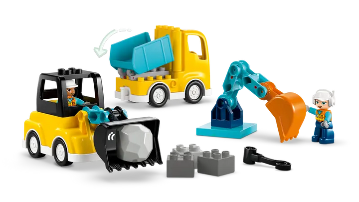 10475 3 in 1 Construction Vehicles