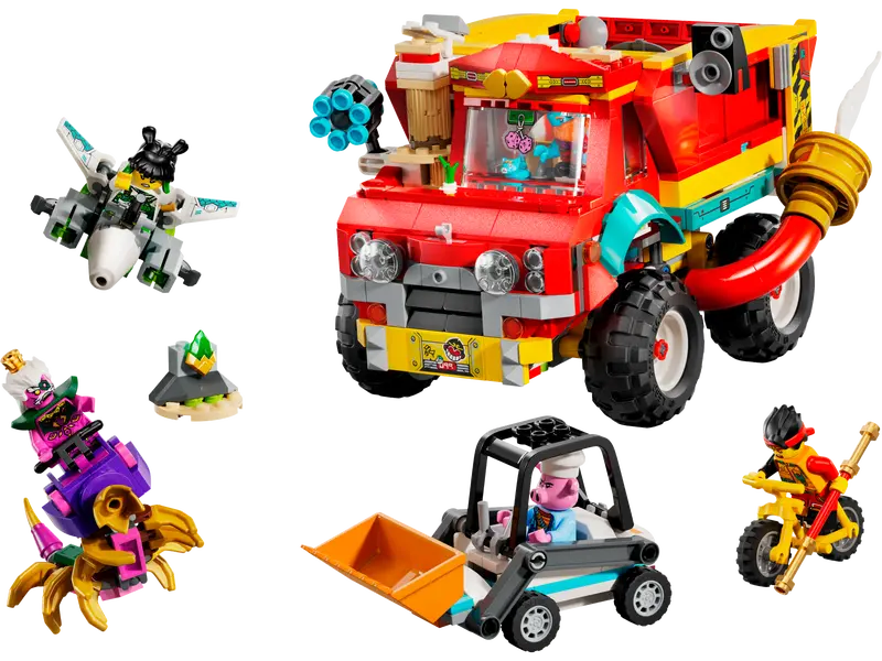 80055 Monkie Kid's Team Power Truck