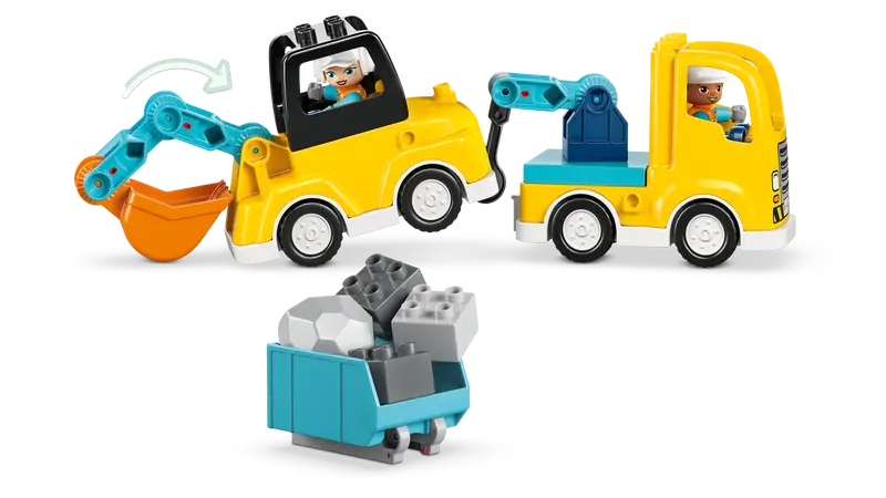 10475 3 in 1 Construction Vehicles