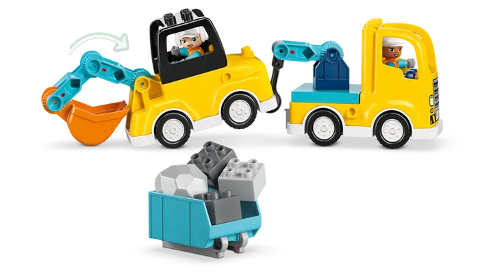 10475 3 in 1 Construction Vehicles