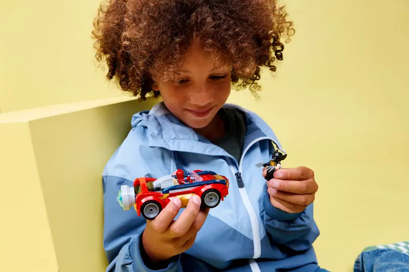 76336 Spider-Man Car vs. Venomized Wolverine