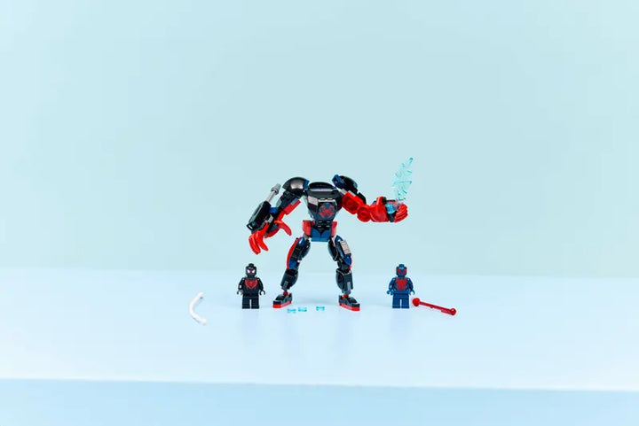 76337 Miles Morales Mech vs. Spider-Man 2099