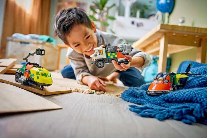 60505 Airplane, Service Truck & Hovercraft Remix