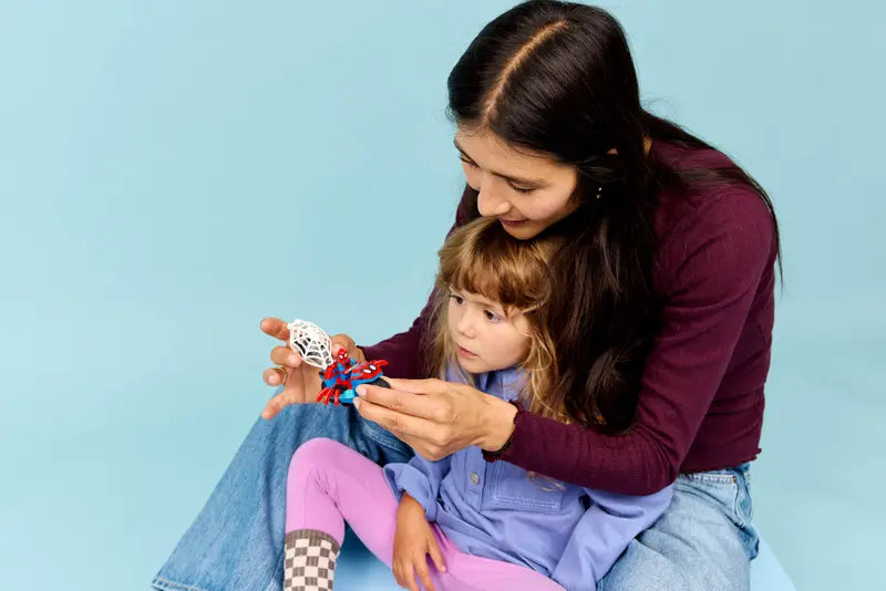 11206 Spidey on his Motorcycle vs. Rhino