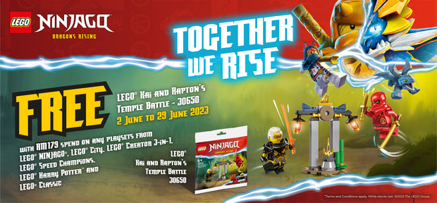 LEGO® Ninjago Kai And Raptons Temple Battle (GWP)