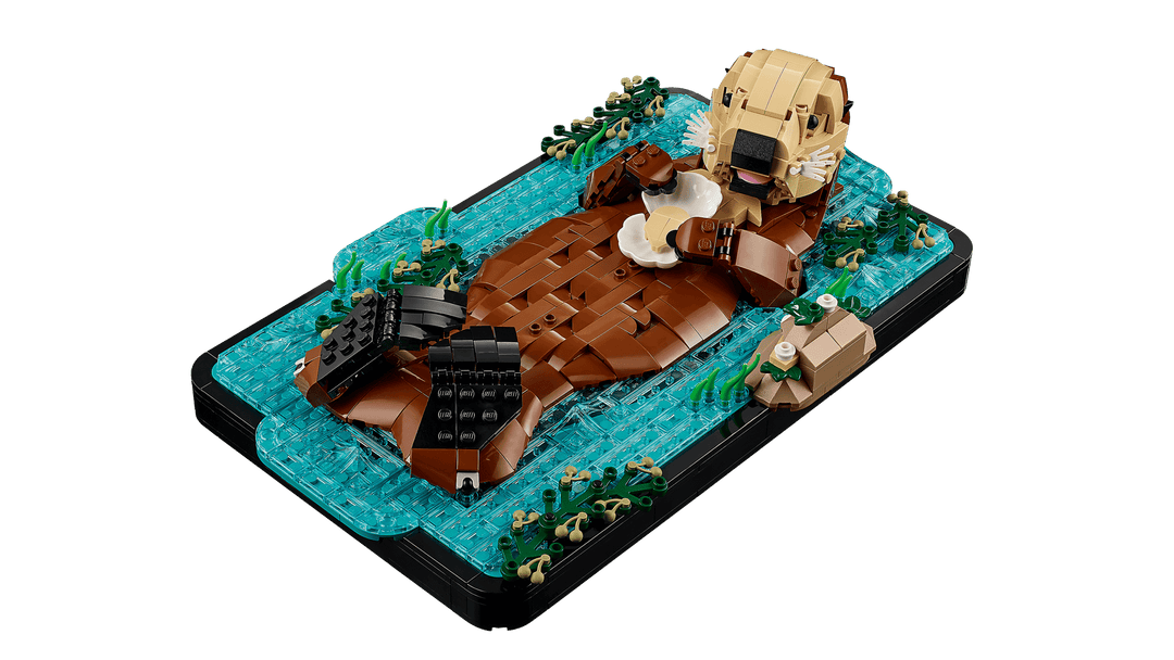 21366 Floating Sea Otters