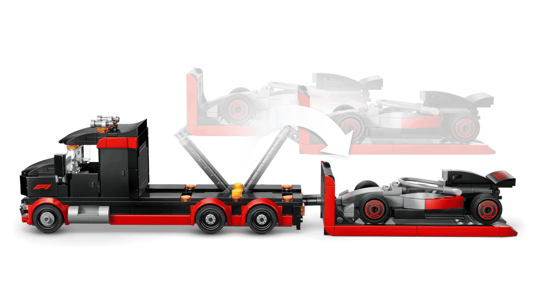 60493 F1¨ Display Truck with Audi F1¨ Race Car
