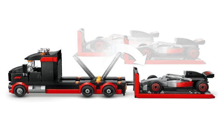 60493 F1¨ Display Truck with Audi F1¨ Race Car