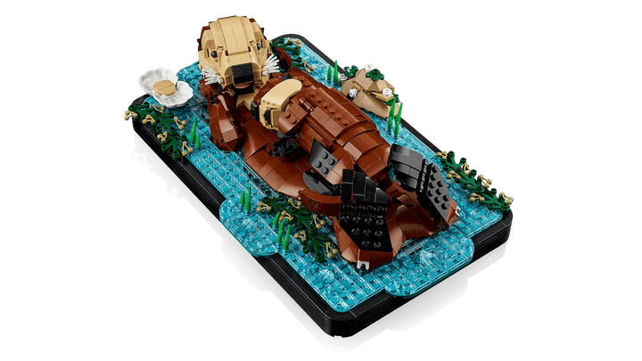 21366 Floating Sea Otters