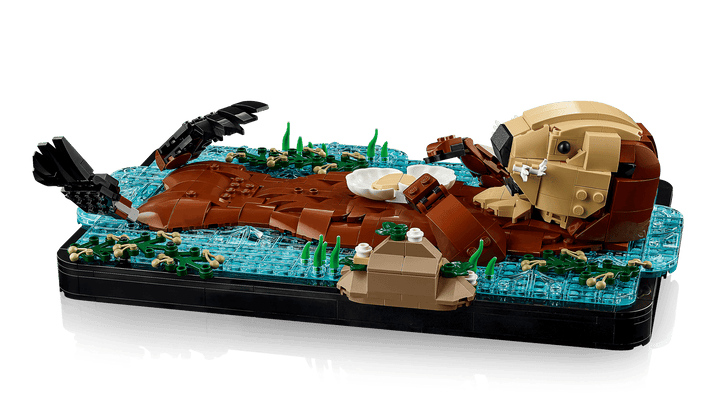 21366 Floating Sea Otters