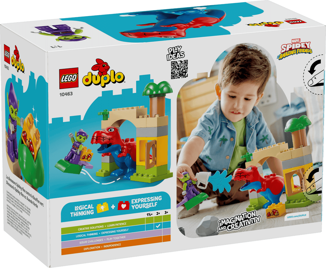 10463 Dinosaur Spidey-Rex vs. Green Goblin