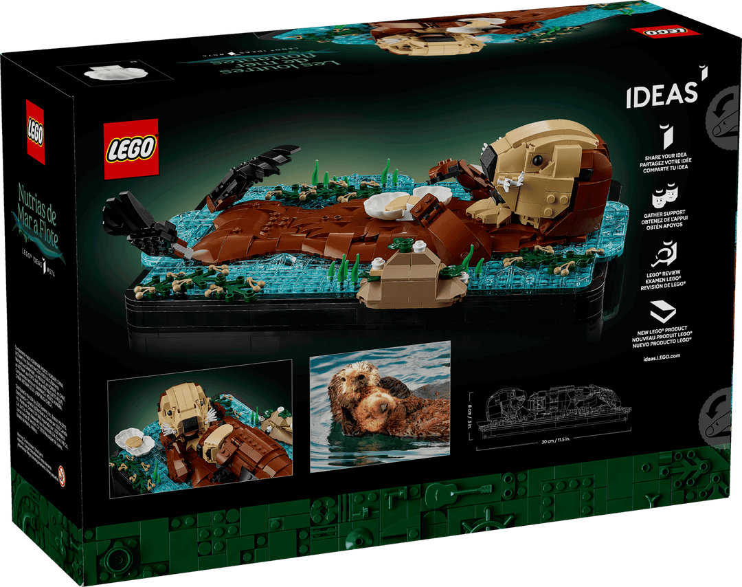21366 Floating Sea Otters
