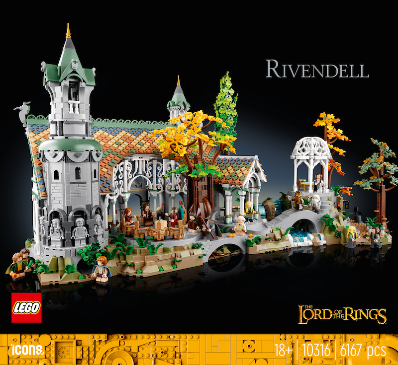10316 The Lord of the Rings: Rivendell™ – Box Of Bricks