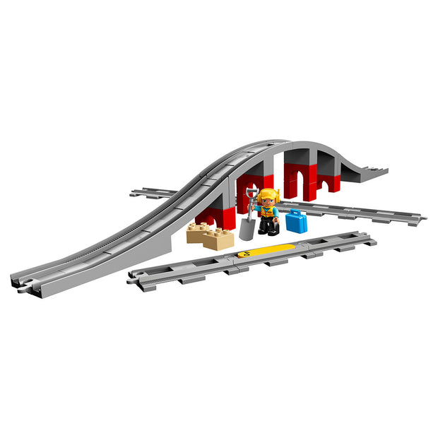 10872 Duplo Town Train Bridge & Tracks