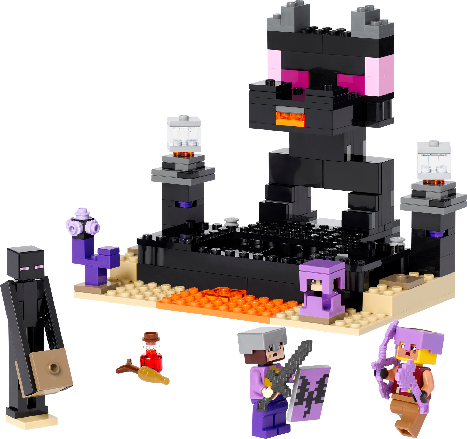 Blaze, LEGO Minifigures, Minecraft – Creative Brick Builders
