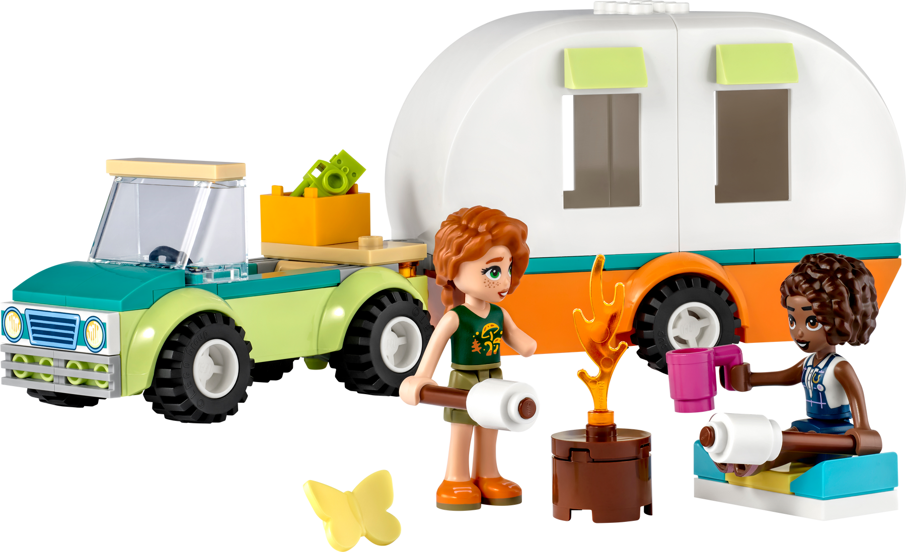 LEGO Friends Ice-Cream Truck Building Toy Pretend Play Gift for Kids Girls  Boys Ages 4 and Up, Featuring Toy Van, Andrea & Roxy Mini-Dolls, Toy Dog