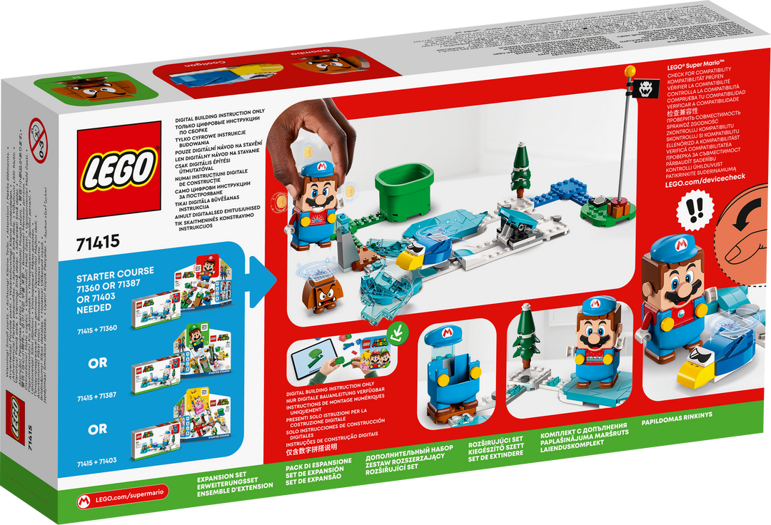 71415 Ice Mario Suit and Frozen World Expansion Set