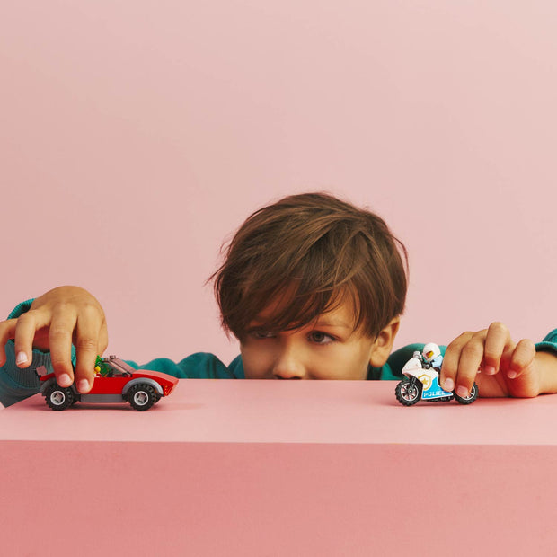 60392 Police Bike Car Chase