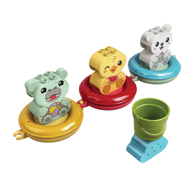 10965 Bath Time Fun: Floating Animal Train