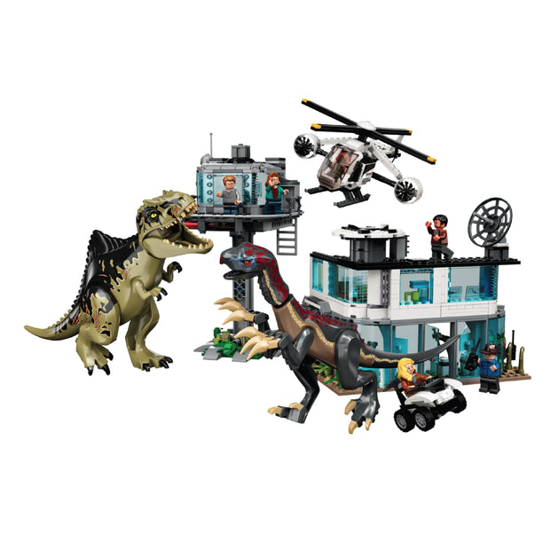 76949 Giganotosaurus & Therizinosaurus Attack