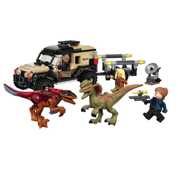 76951 Pyroraptor & Dilophosaurus Transport