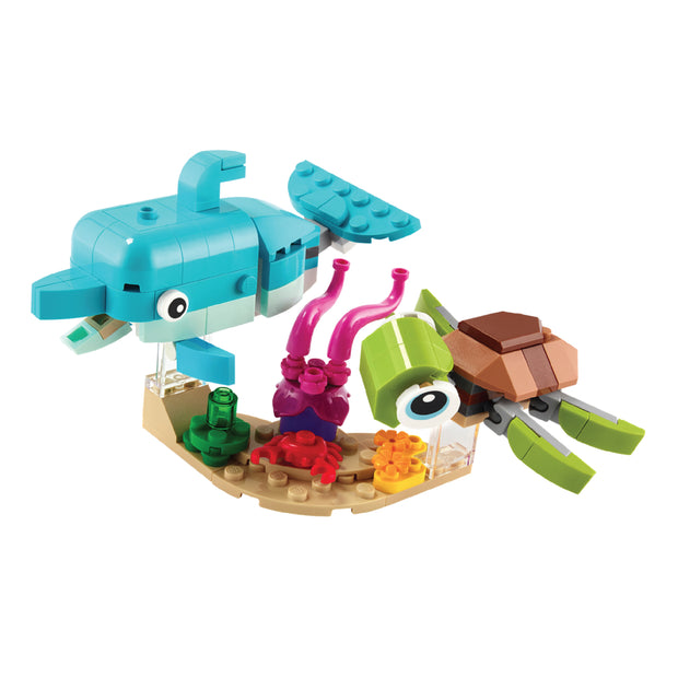 31128 Dolphin and Turtle