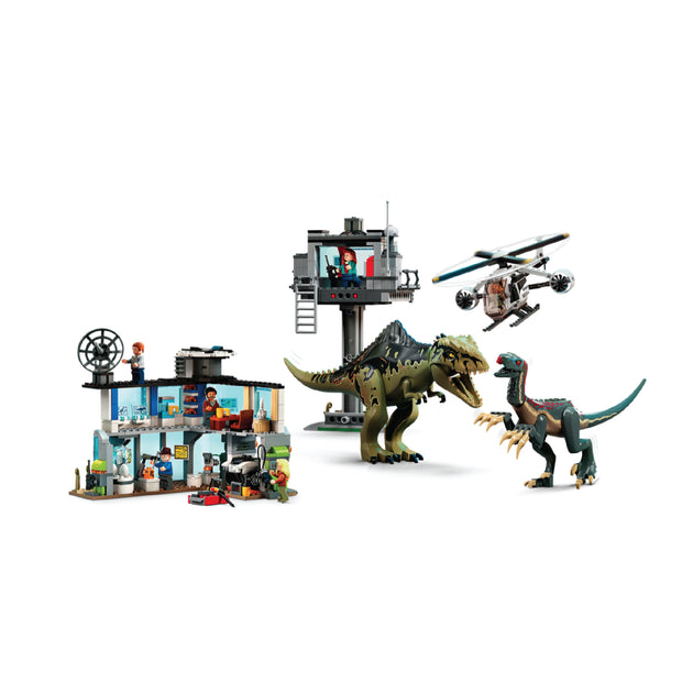 76949 Giganotosaurus & Therizinosaurus Attack