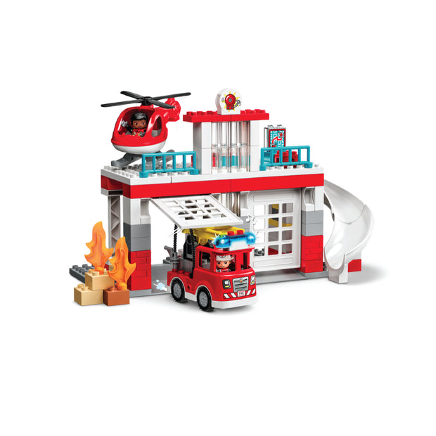 10970 Fire Station & Helicopter