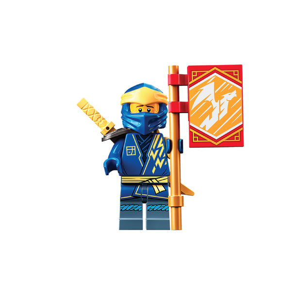 LEGO Ninjago Minifigure - Jay / Dragon Ninja with swords - Extra Extra  Bricks