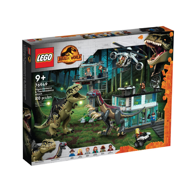 76949 Giganotosaurus & Therizinosaurus Attack