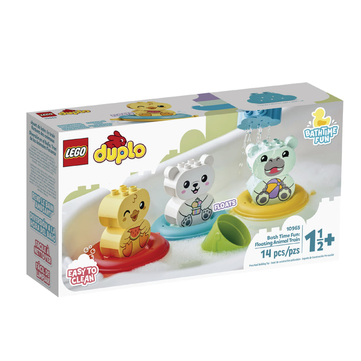 10965 Bath Time Fun: Floating Animal Train