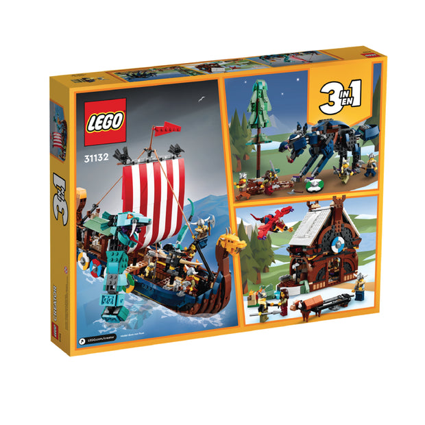 31132 Viking Ship and the Midgard Serpent