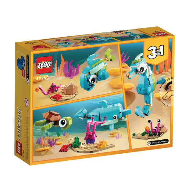 31128 Dolphin and Turtle