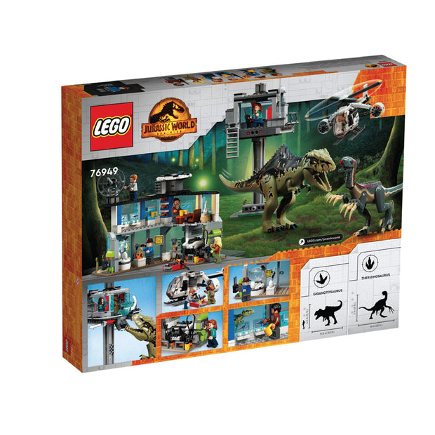 76949 Giganotosaurus & Therizinosaurus Attack