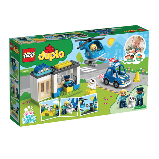 10959 Police Station & Helicopter