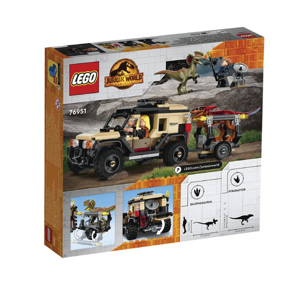 76951 Pyroraptor & Dilophosaurus Transport