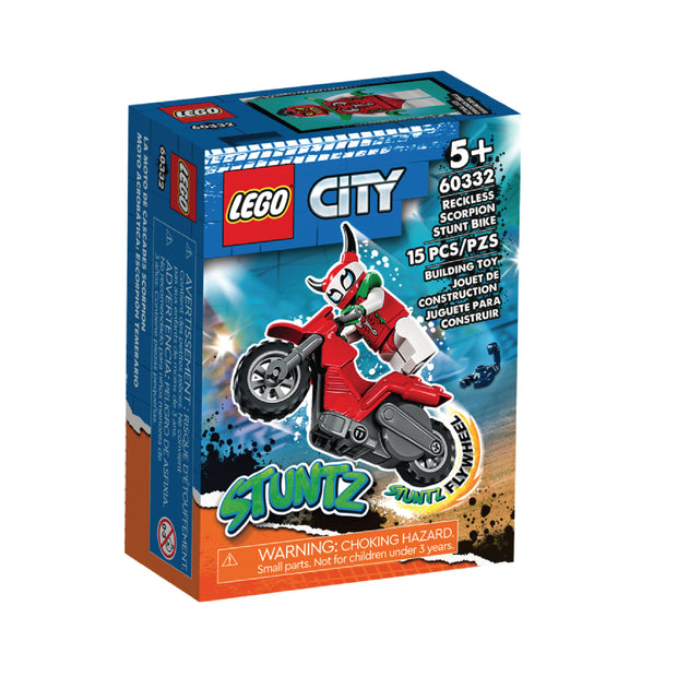 60332 Reckless Scorpion Stunt Bike